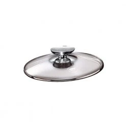 Berndes SignoCast Glass Clear Lid with Stainless Knob by Unbranded