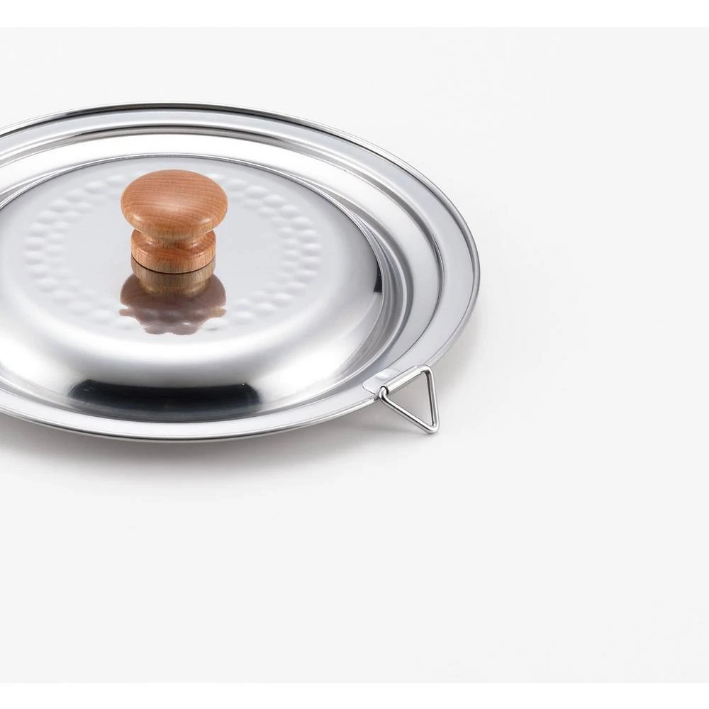 Yukihira 8.5 in. Dia Stainless Steel Fits Both 1.8 qt. and 2.2 qt. Pots Pot Lid by Yoshikawa Cookware - Image 5
