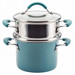 Cucina 3 Qt. Aluminum with Steamer by Rachael Ray
