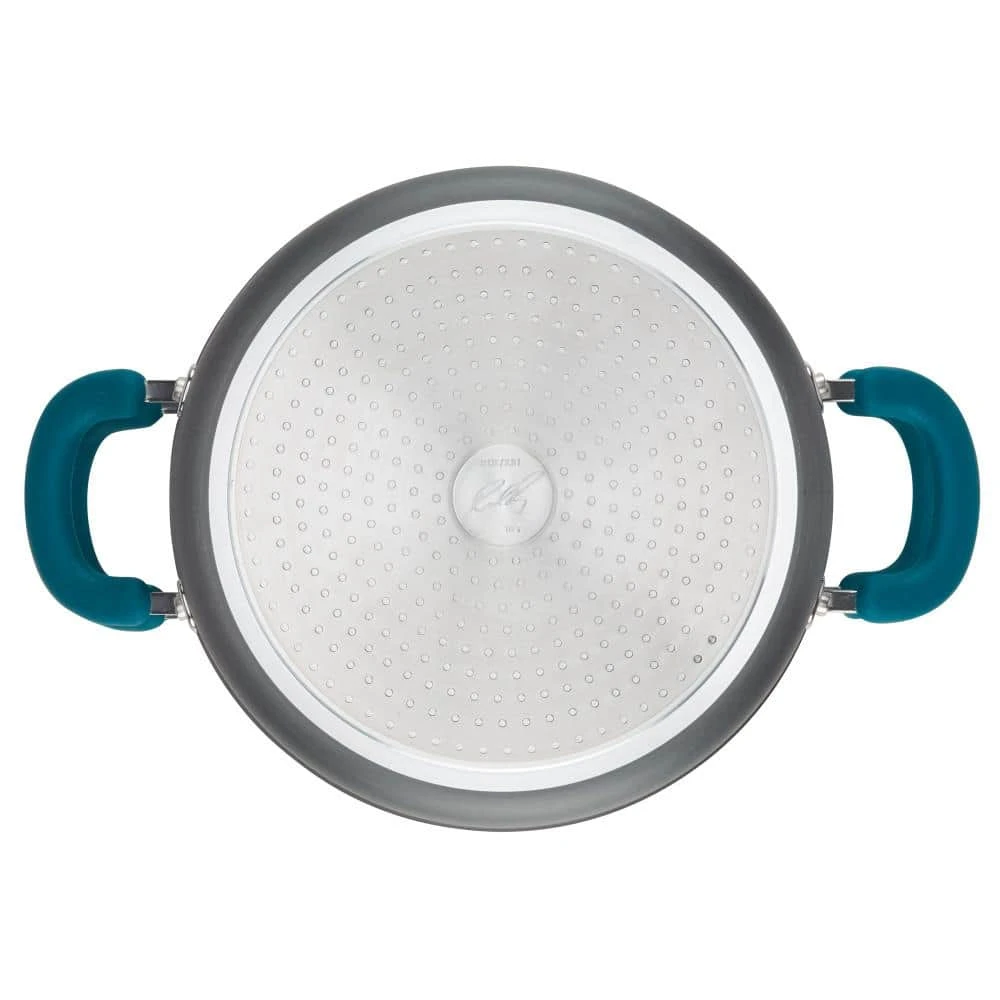 3 qt. Create Delicious Hard Anodized Aluminum Nonstick Steam Set, Gray by Rachael Ray - Image 3