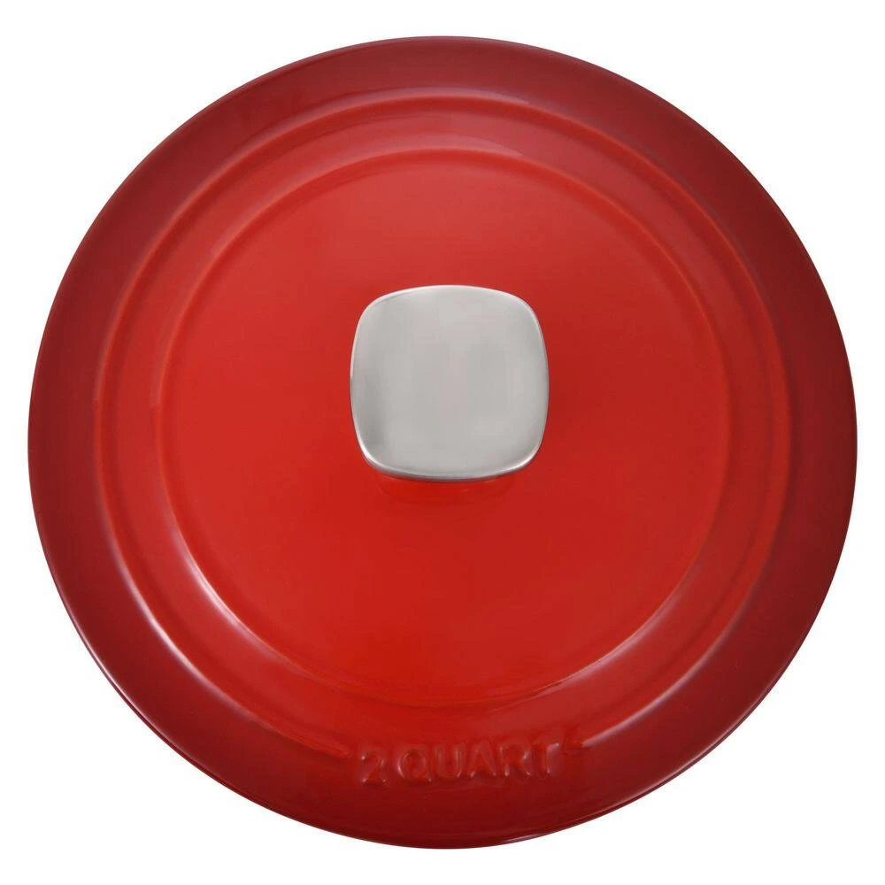 2 qt. Cast Iron Dutch Oven with Lid by MasterPRO - Image 7