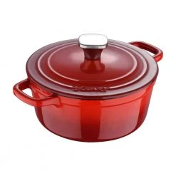 2 qt. Cast Iron Dutch Oven with Lid by MasterPRO