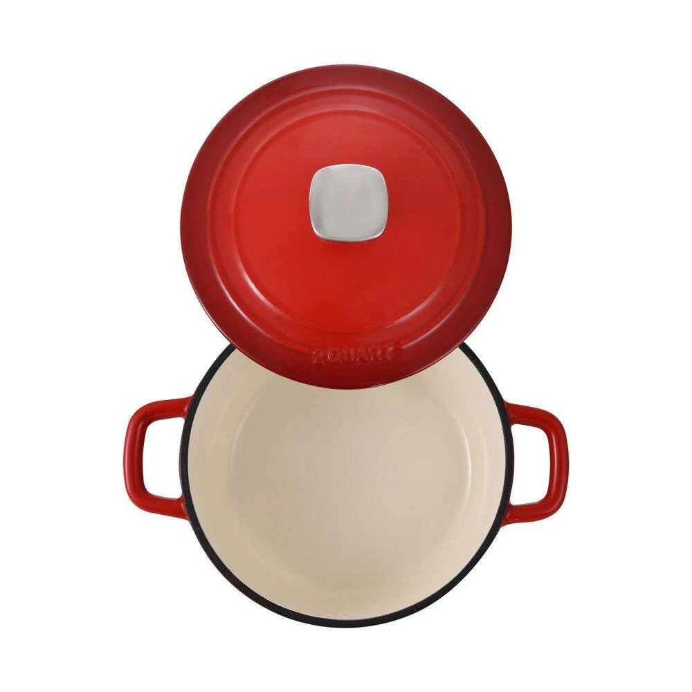 2 qt. Cast Iron Dutch Oven with Lid by MasterPRO - Image 4