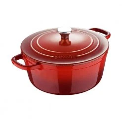 6 qt. Cast Iron Dutch Oven with Lid by MasterPRO
