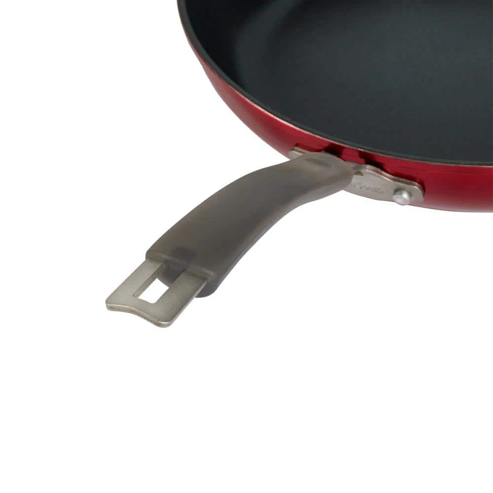 Translucent 11-Piece Hard-Anodized Aluminum Nonstick Cookware Set in Red by Epicurious - Image 6