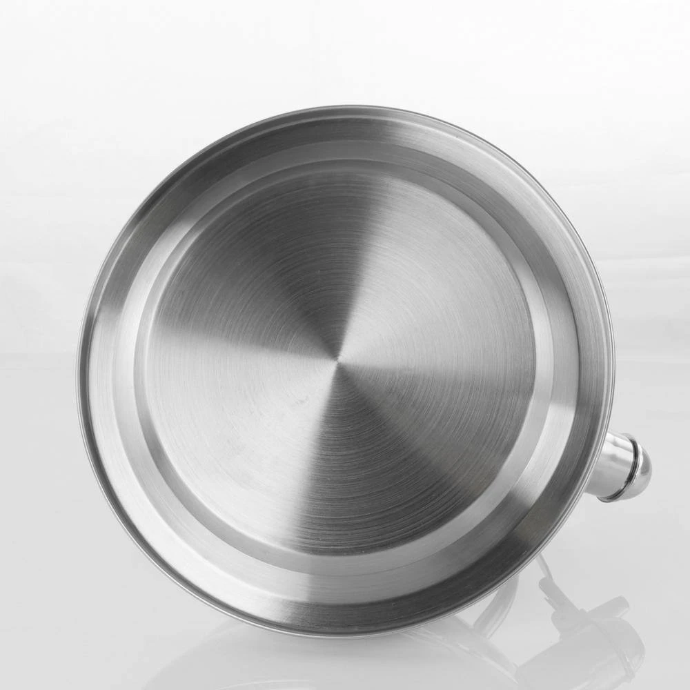 12-Cup Red Stainless Steel Whistling Kettle by MegaChef - Image 2