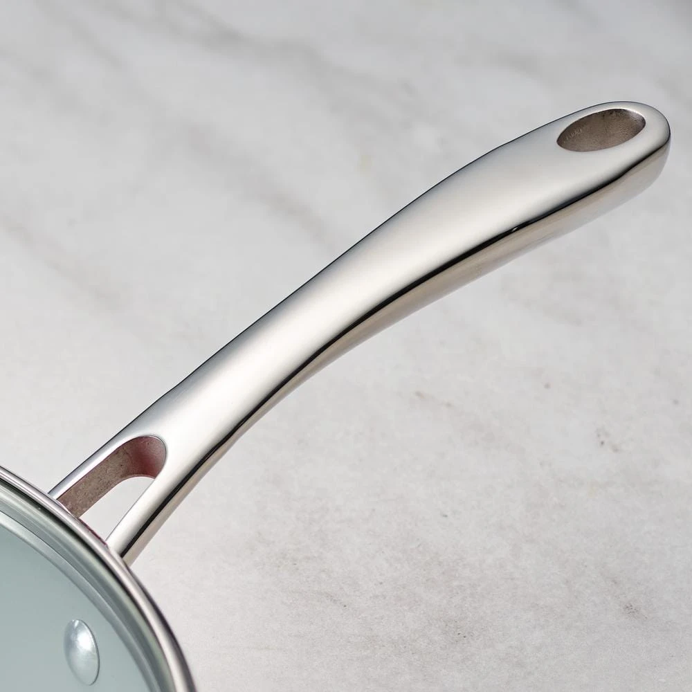 10 Piece Cold Forged Ceramic Cookware Set - Red by Tramontina - Image 3