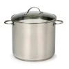 Endurance 12 qt. Stainless Steel Stock Pot with Glass Lid by RSVP International