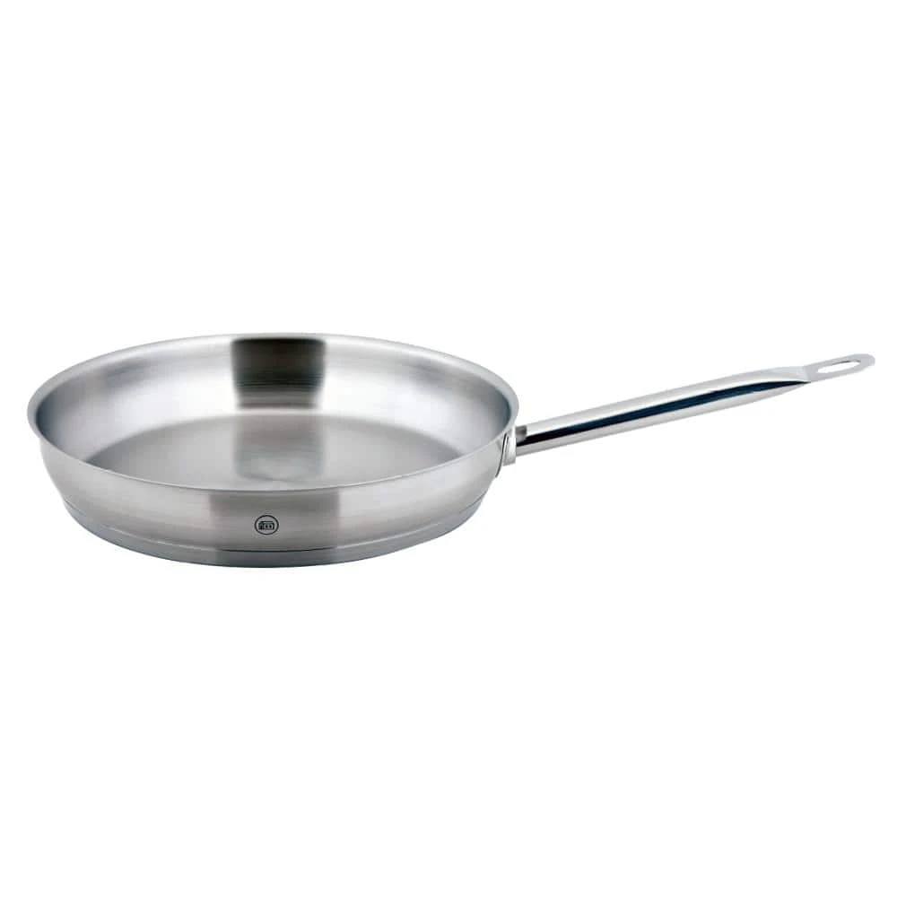 PRO-X 12 in. Stainless Steel Skillet in Satin Stainless Steel by 1829 Carl Schmidt Sohn