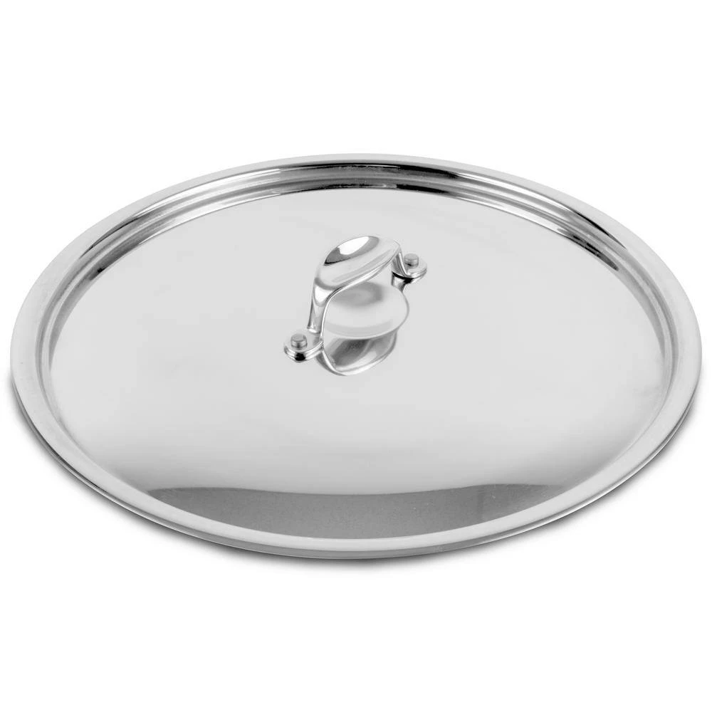 4.5 qt. Silver Stainless Steel Sauce Pot with Lid by NUCU - Image 4