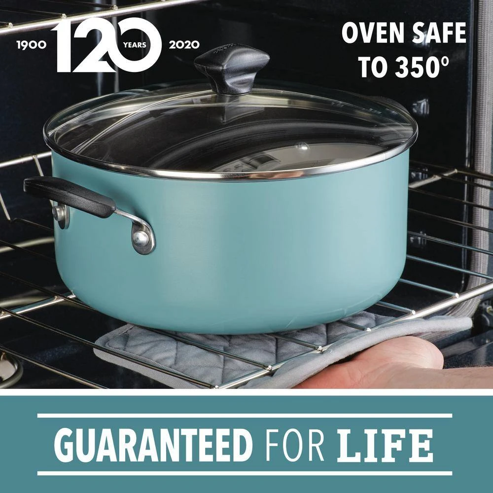 Dishwasher Safe 6-qt. Aluminum Nonstick Saute pan with lid by Unbranded - Image 7