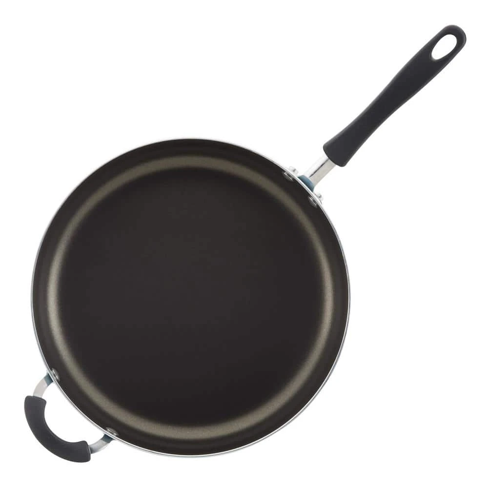 Dishwasher Safe 6-qt. Aluminum Nonstick Saute pan with lid by Unbranded - Image 2