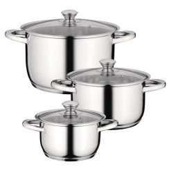 Essentials Gourmet 6-Piece 18/10 Stainless Steel Cookware Set by BergHOFF