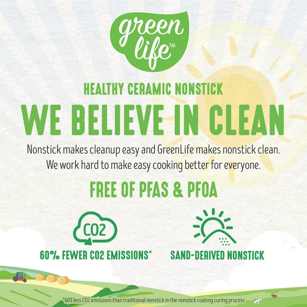 10-Piece Stainless Steel Pro Cookware Set by GreenLife - Image 4