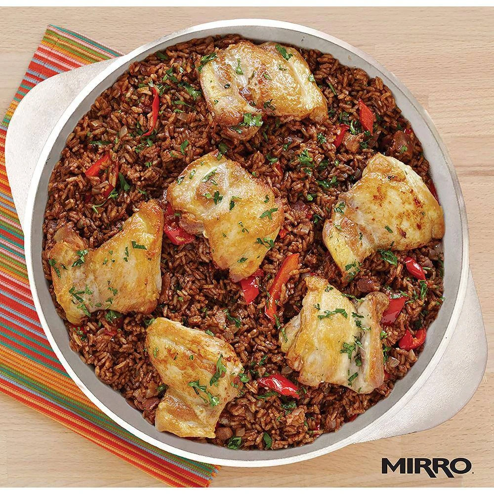 3-Piece Silver Cast Aluminum Stovetop Dutch Oven Set with Lids by Mirro - Image 2