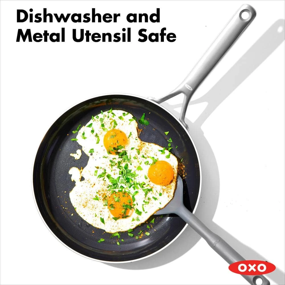 2-Piece Stainless Steel Tri-Ply Mira Series Ceramic Nonstick Frying Pan Set by OXO - Image 8