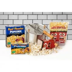 6 Qt. Aluminum Popcorn Popper Set (3-Piece) by Whirley Pop