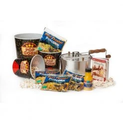 10-Piece Aluminum Popcorn Popper Set by Whirley Pop