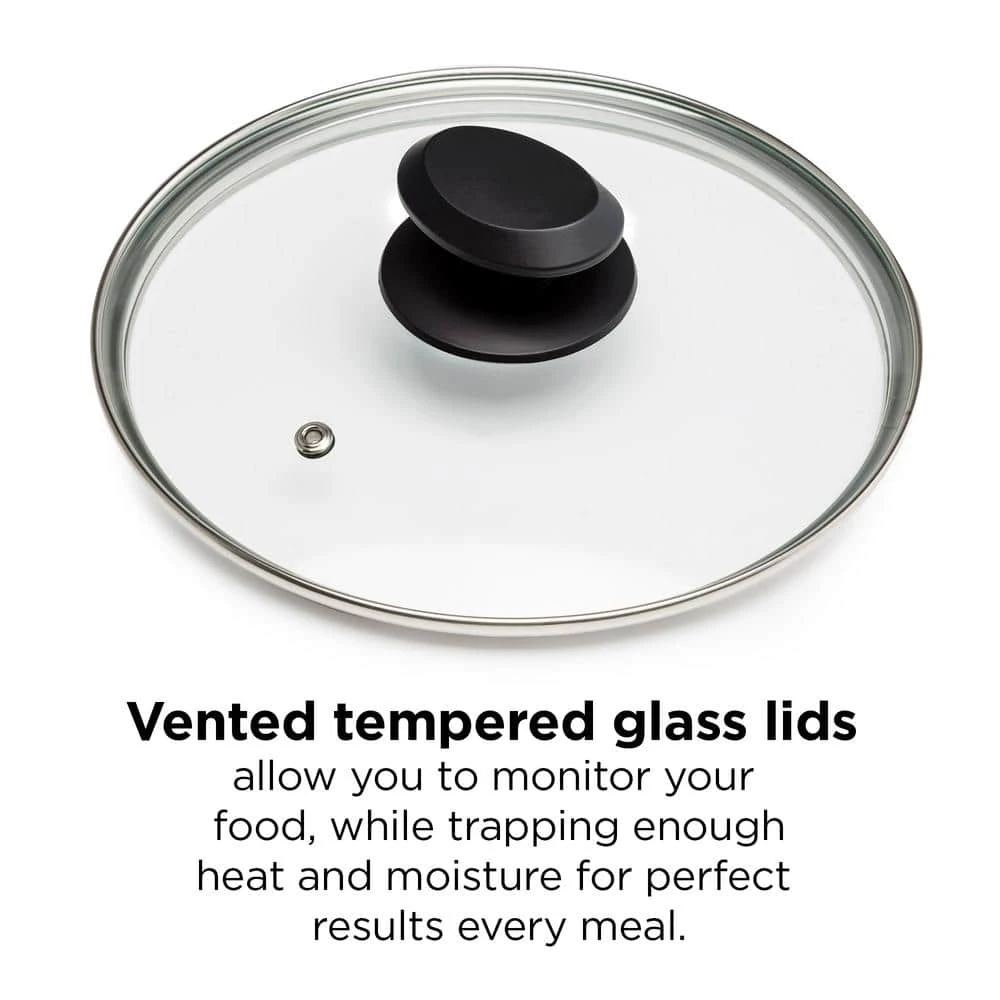 Artistry 8-Piece Aluminum Nonstick Cookware Set in Slate by Ecolution - Image 5