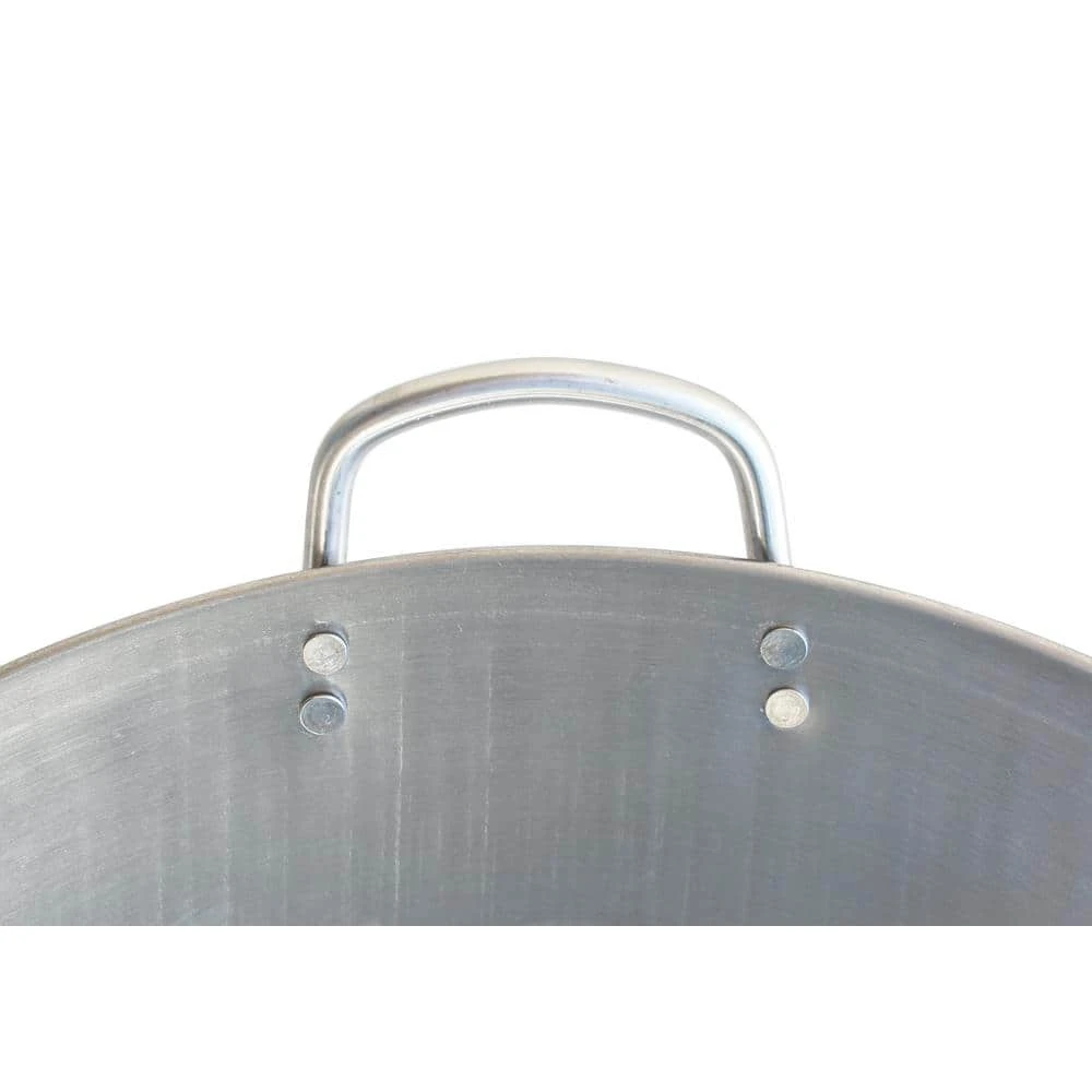Large 18 in. Stainless Steel Induction Wok with Handles by SPT - Image 3
