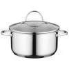 Essentials Comfort 3.3 qt. Round Stainless Steel Casserole Dish with Glass Lid by BergHOFF