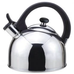 Nubia 2 Qt. Stainless Steel Stovetop Tea Kettle with Whistle by Magefesa