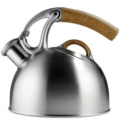 Good Grips Uplift Anniversary Edition 8-Cup Brushed Stainless Steel Tea Kettle by OXO
