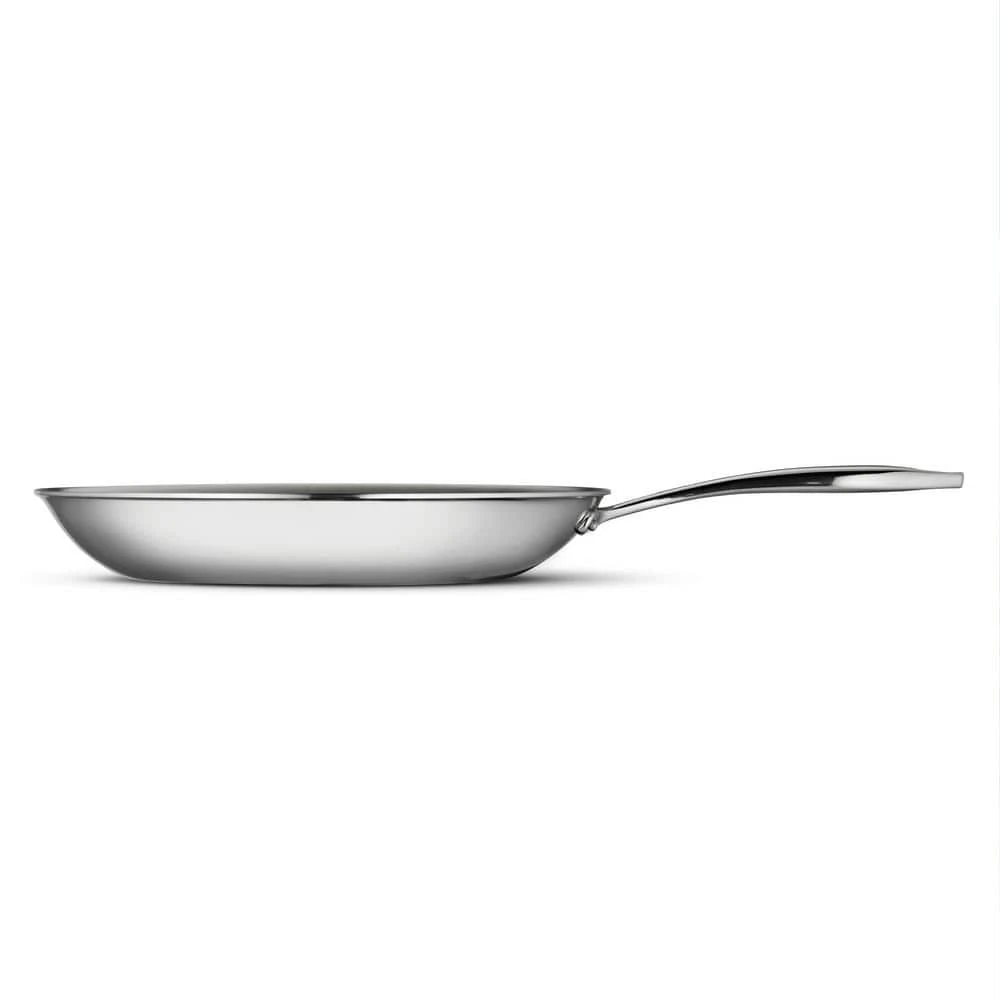 Gourmet Tri-Ply Clad 12 in. Stainless Steel Frying Pan by Tramontina - Image 2