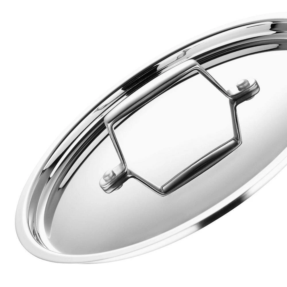 5CX 8 qt. Stainless Steel 5-Ply Copper Core Stock Pot with Lid by MasterPRO - Image 6