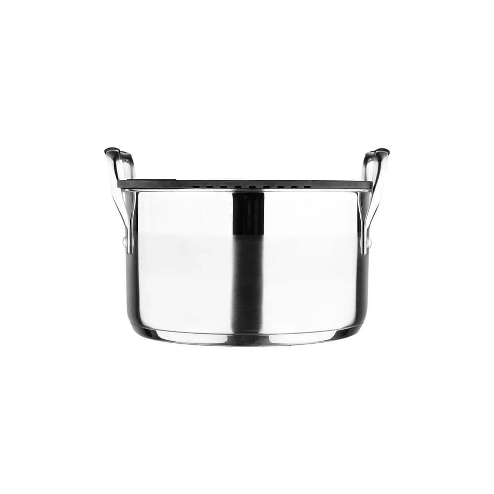 Nesting Stainless Steel Collection 3.6 qt. Covered Stock Pot by MasterPRO - Image 5