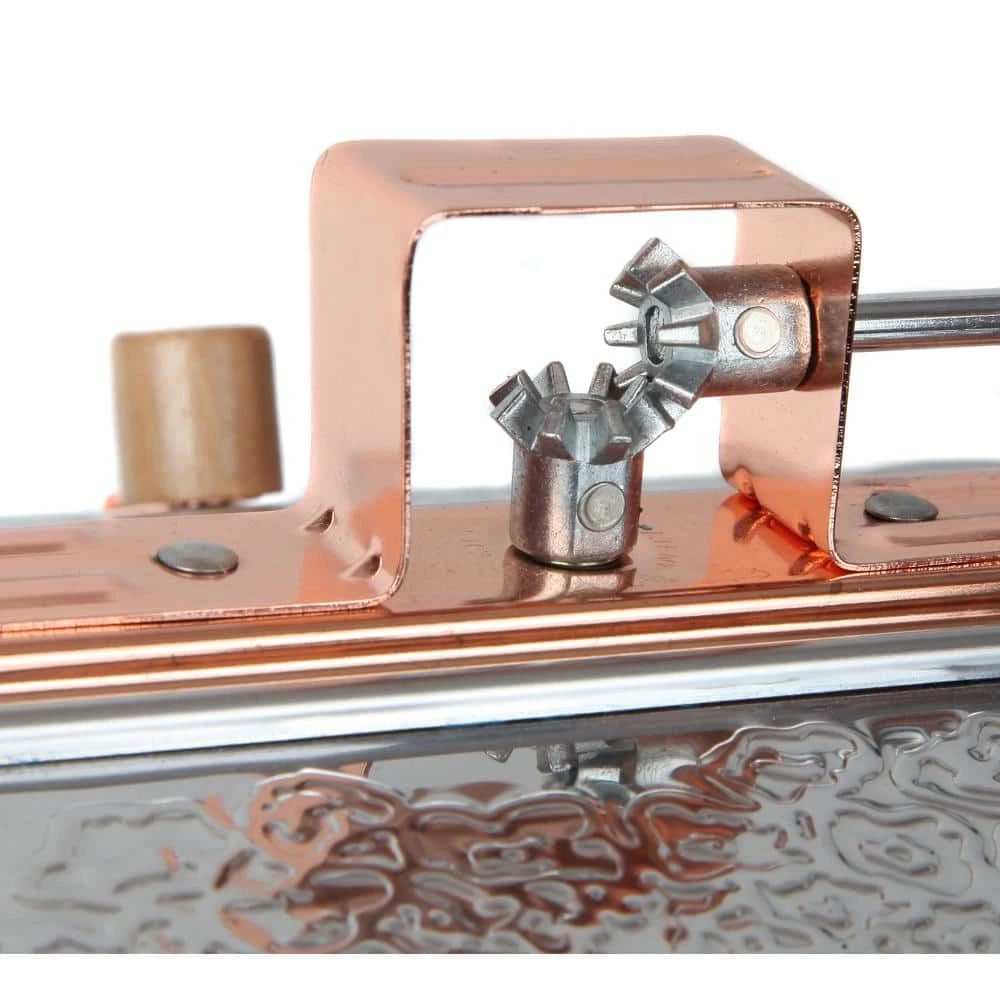 6 qt. Copper Plated Stainless Steel Stovetop Popcorn Popper by Whirley Pop - Image 4