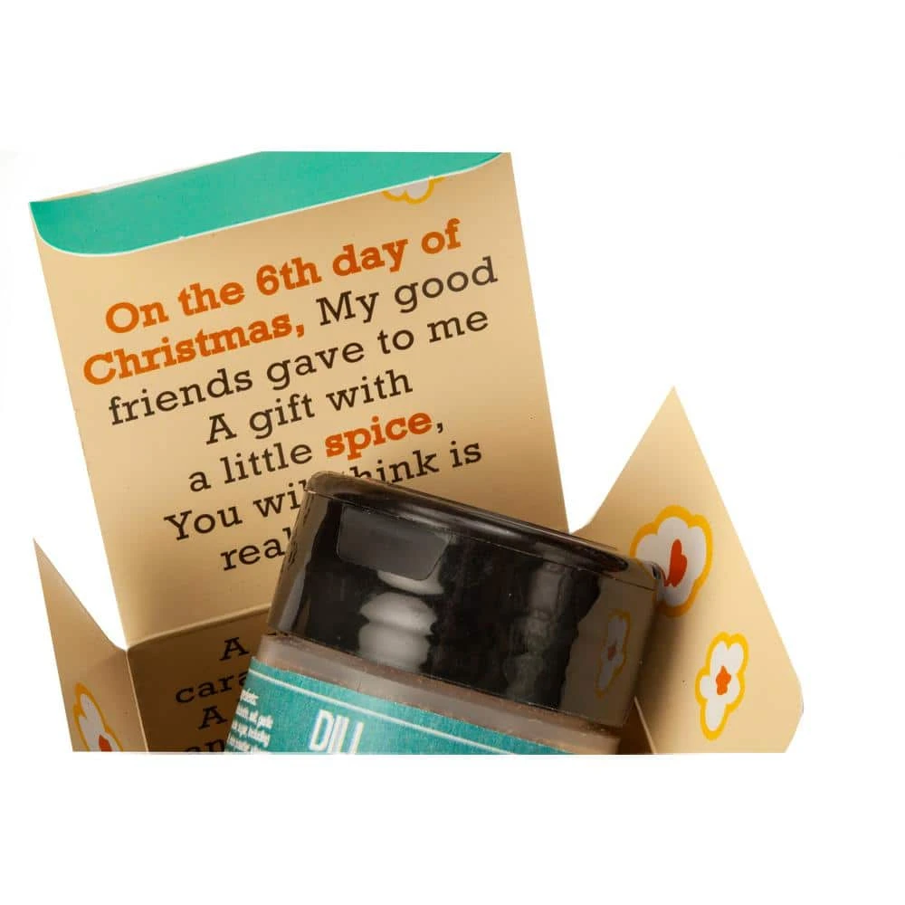 6 qt. Aluminum Red Stovetop Popcorn Popper with 12-Days of Christmas Popcorn Seasoning Set by Whirley-Pop - Image 5