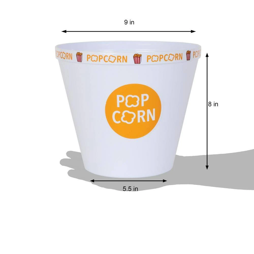 6 qt. Color Changing Aluminum Stovetop Popcorn Popper with 3-Popping Kits and 5-Piece Bucket Set by Whirley-Pop - Image 4