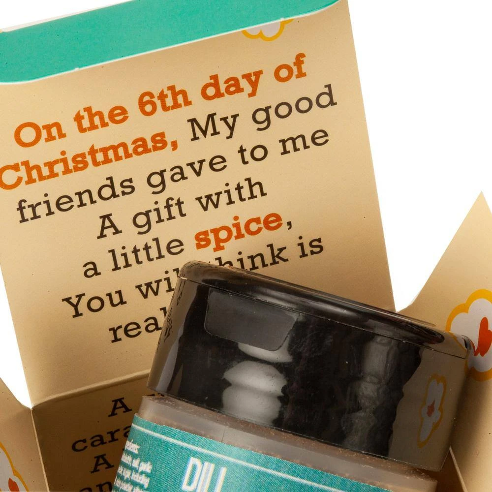 6 qt. Aluminum Stovetop Popcorn Popper with 12-Days of Christmas Popcorn Seasoning Set by Whirley-Pop - Image 5