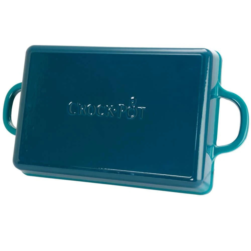 Artisan 13 in. Rectangle Enameled Cast Iron Lasagna Pan by Crock-Pot - Image 2