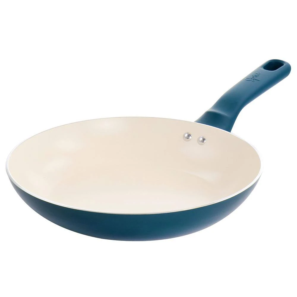 Savory Saffron 16-Piece Ceramic Nonstick Cookware Set in Teal by Spice BY TIA MOWRY - Image 8