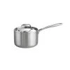 Gourmet Tri-Ply Clad 2 qt. Stainless Steel Sauce Pan with Lid by Tramontina