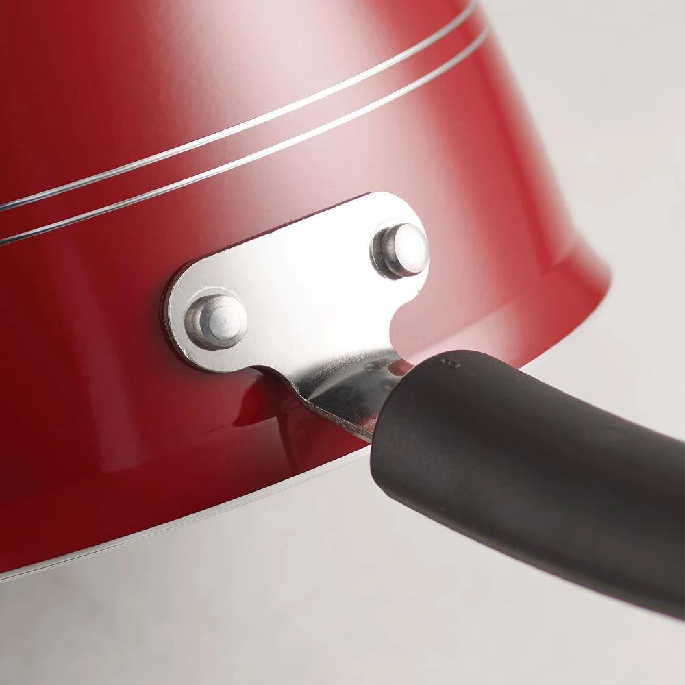 Sicilia 4.5 qt. Aluminum Nonstick Covered Saute Pan in Raspberry by Tramontina - Image 6