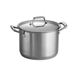 Gourmet Prima 8 qt. Stainless Steel Stock Pot with Lid by Tramontina