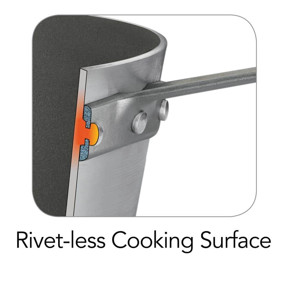 Professional Fusion 5.5 Qt. Aluminum Fry Set by Tramontina - Image 5