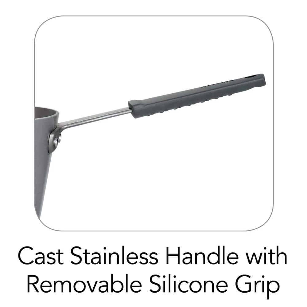 Professional Fusion 5.5 Qt. Aluminum Fry Set by Tramontina - Image 3