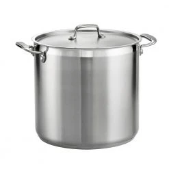 Gourmet 20 Qt. Stainless Steel Stock Pot with Lid by Tramontina