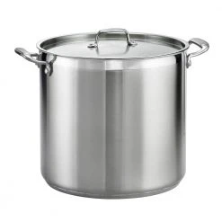 Gourmet 24 qt. Stainless Steel Stock Pot with Lid by Tramontina