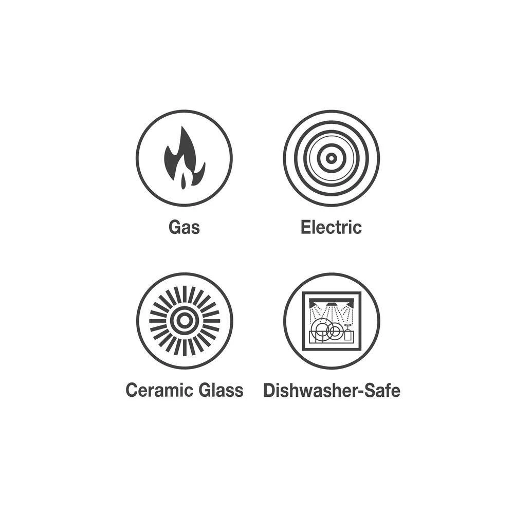 Sicilia 8 qt. Aluminum Nonstick Covered Stock Pot in Raspberry by Tramontina - Image 7