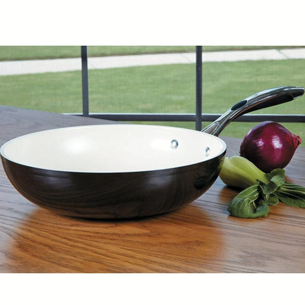 Gourmet Ceramica Deluxe Aluminum Stir-Fry Pan by Tramontina - Image 6