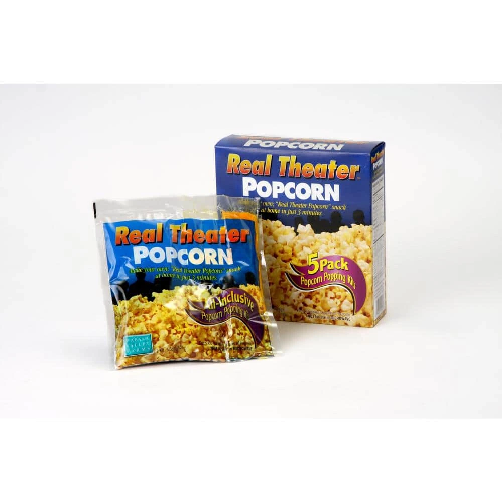 Whirley-Pop 6-Piece Aluminum Silver Stovetop Popcorn Popper with 5 Real Theater All-Inclusive Popping Kits by Wabash Valley Farms - Image 3