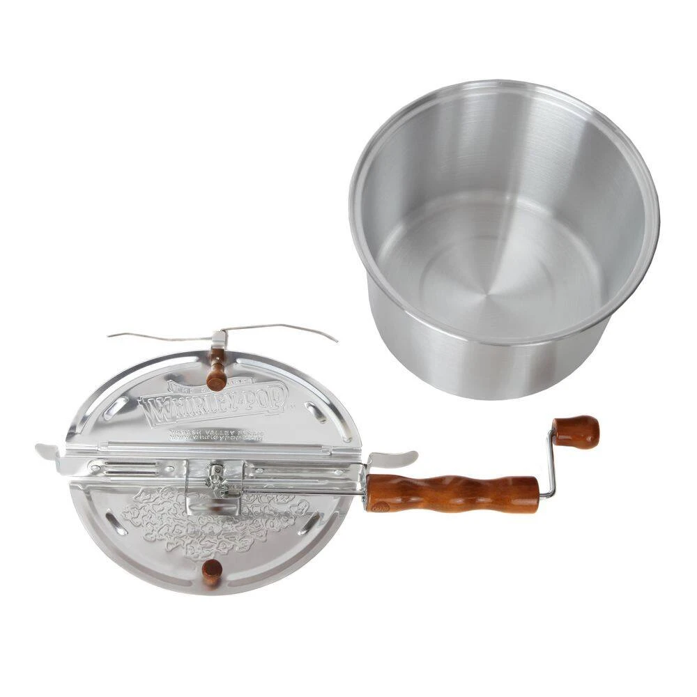 6 qt. Aluminum Stovetop Popcorn Popper with Pop and Color Party Pack by Wabash Valley Farms - Image 2