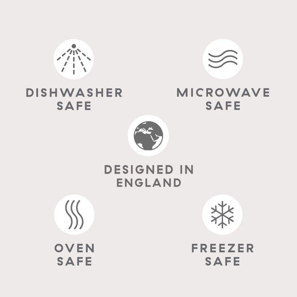 Natural Canvas 4.5 qt. Oval Cast Iron Casserole Dish in White with Lid by Denby - Image 3