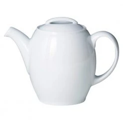 White 8-Cup Porcelain Teapot by Denby