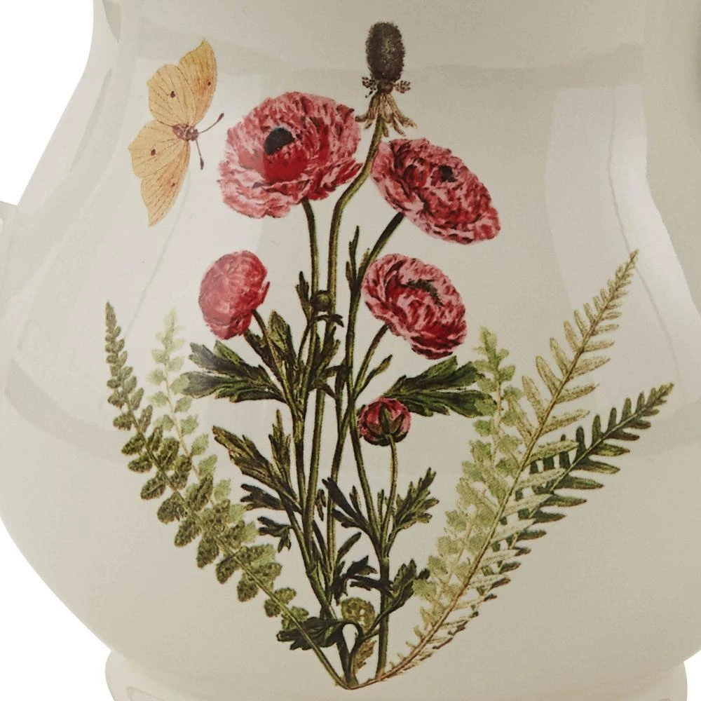 6-Cup White Garden Botanist Ceramic Tea Pot by Park Designs - Image 3